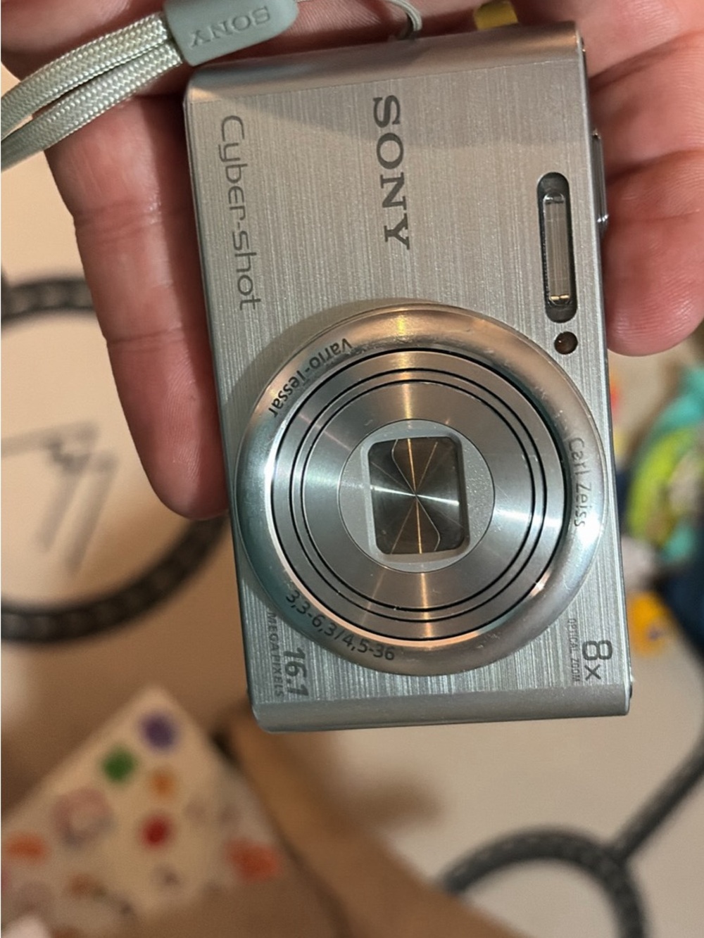 Sony Silver Cyber-shot Compact Digital Camera
